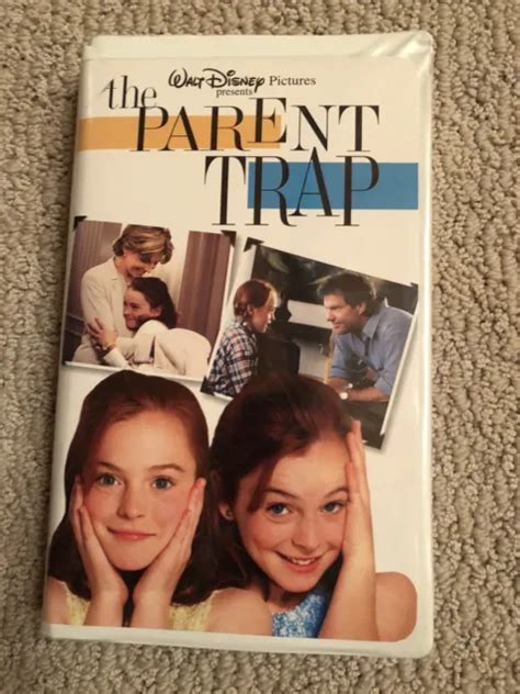 The Parent Trap Vhs Clam Shell Walt Disney Eur Picclick Fr