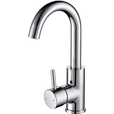 Goodhome Coggia 1 Lever Contemporary Basin Mono Mixer Tap Diy At Bandq