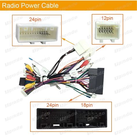 Car Radio Android Head Unit Cable With Can Bus To Uart