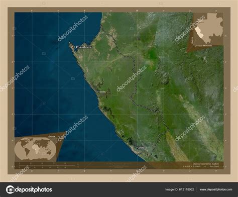 Ogooue Maritime Provincia Gab N Mapa Satelital Baja Resoluci N