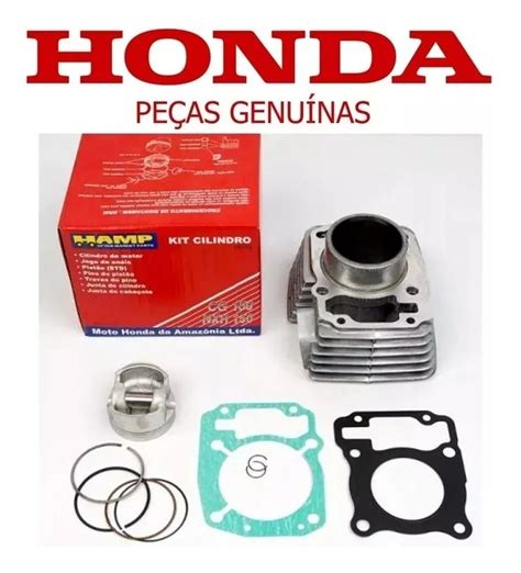 Kit Cilindro Motor Cg150 Titan 2005 2008 Original Honda Hamp Frete Grátis