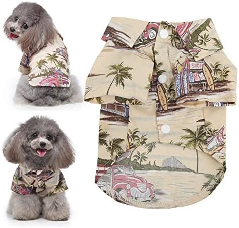 GLOGLOW Camisa Para Perros Camisas Verano Para Mascotas Camisas Para