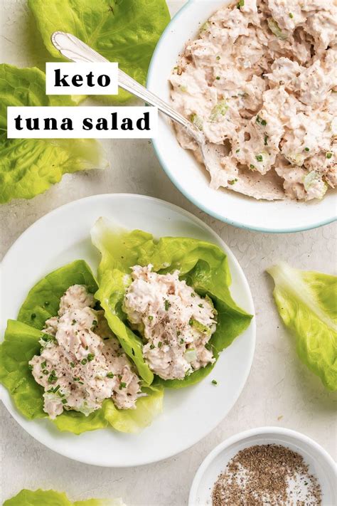 This Keto Tuna Salad Is Low Carb Take On Classic Creamy Lightly Tangy