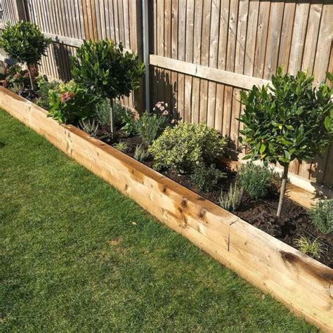 Railway Sleepers Garden Artofit