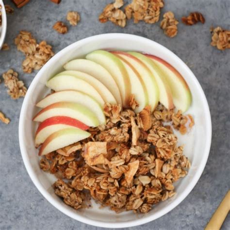 Yaourt au muesli et à la pomme Diety Cook yaourt ou muesli okgo net