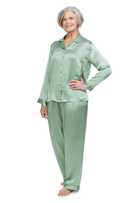 Women S Silk Pajama Set Luxury Sleepwear Pjs By Texeresilk