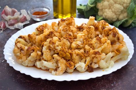 Coliflor Al Ajoarriero Sabrosa Receta De Textura Suave