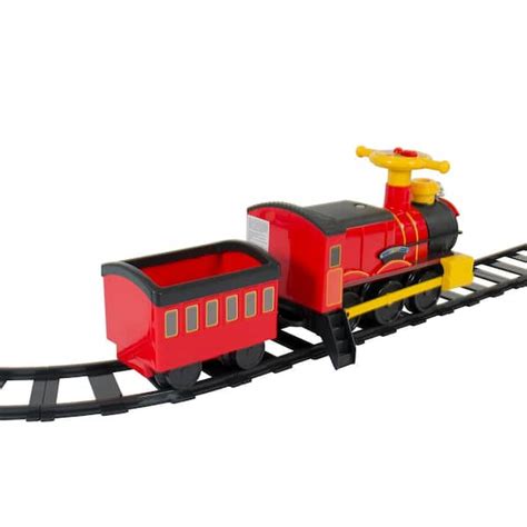 Rollplay Steam Train 6 Volt Battery Ride On Toy 7721ac The Home Depot