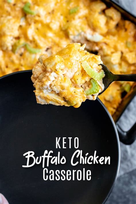 Keto Buffalo Chicken Cauliflower Casserole Home Made Interest