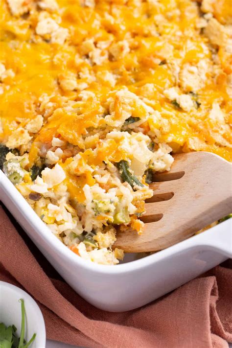 Cheesy Vegetable Casserole Recipe | All Things Mamma
