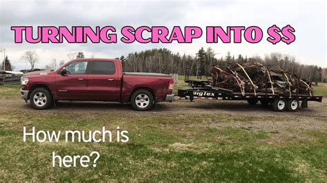 Picking Up Scrap Metal And Taking It To The Scrap Yard YouTube