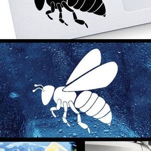 Decal Sticker Bee Hornet Wasp Vespa Insect Honey Racing Top Quality