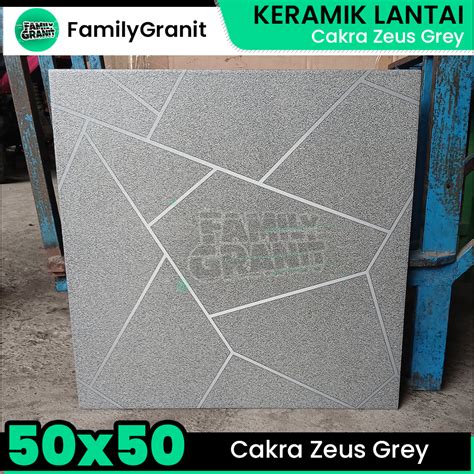 Jual Keramik Kasar X Cakra Zeus Grey Lantai Teras Garasi