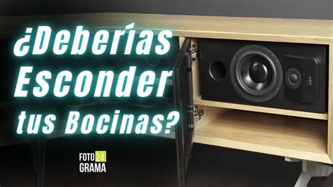 Deberías esconder las BOCINAS dentro de un MUEBLE Fotograma 24 con