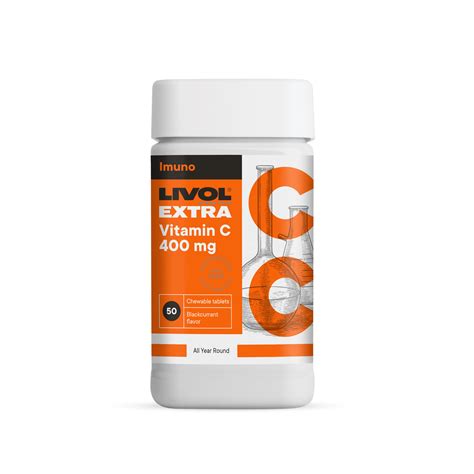 Livol Extra Vitamiin C Tbl Musts Stramaitseline N