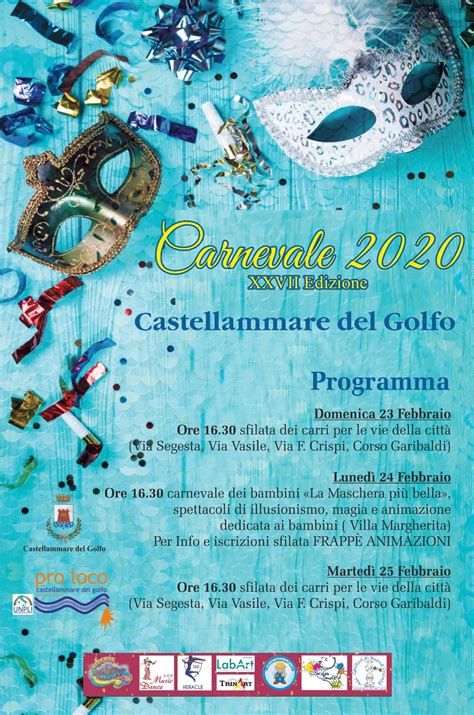 Tutto Pronto Per Il Carnevale A Castellammare Giorni Con Sfilate In