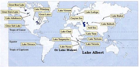 Important Lakes on Earth & Facts About Lakes - PMF IAS