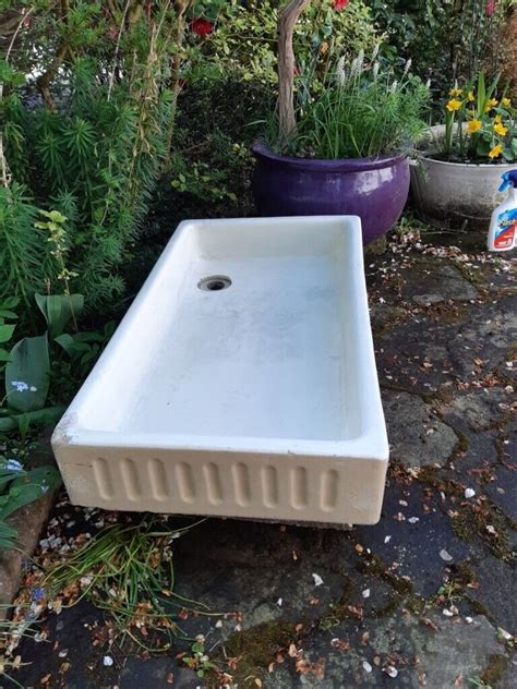 Original Gorgeous Vintage Antique Butler Belfast Farmhouse Kitchen Sink