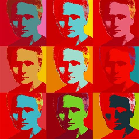 Marie Curie Warhol Style Giclee Digital By Jean Luc Comperat Saatchi Art