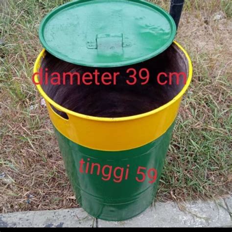 Jual Drum Besi L Kaleng Tong Sampah Tempat Sampah Tempat Bakar