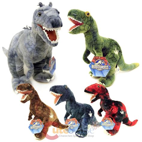 Jurassic World Dinosaurs Plush Doll 12 Large T Rex Soft Stuffed Toy 5 Color