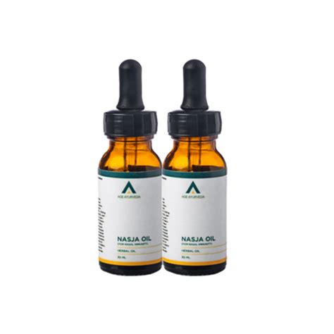 Buy Age Ayurveda Nasja Herbal Nasal Drops Oil Pack Of 2 X 30 Ml 1s