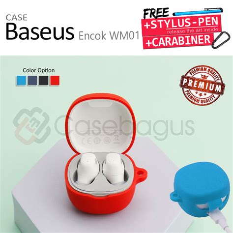 Jual Baseus Encok Wm Elegant Soft Case Tws Bluetooth Earphone