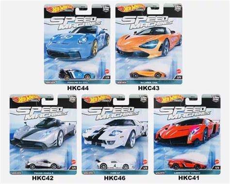 Hot Wheels Serie Speed Machines Meses Sin Inter S