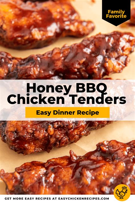 Honey Bbq Chicken Tenders Easy Chicken Recipes