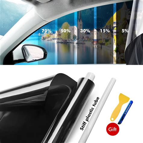 Cmx Cm Black Car Vlt Window Foils Tint Film Auto Home Decorate