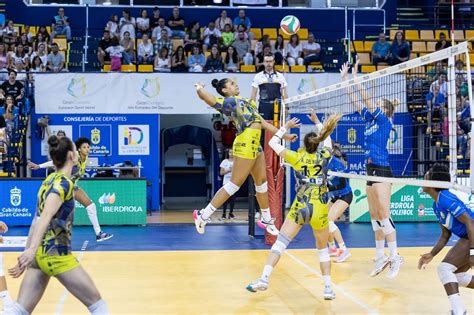 Voleibol Cv Hidramar Gran Canaria Aprovecha El Factor Cancha Para