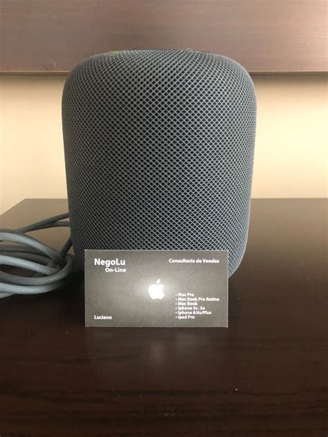 Apple Home Pod Wi Fi Bluetooth Siri Bivolt S Caixa Branca R