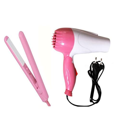 Bentag Mini Straightener And Hair Dryer Multicolour Buy Bentag Mini Straightener And Hair