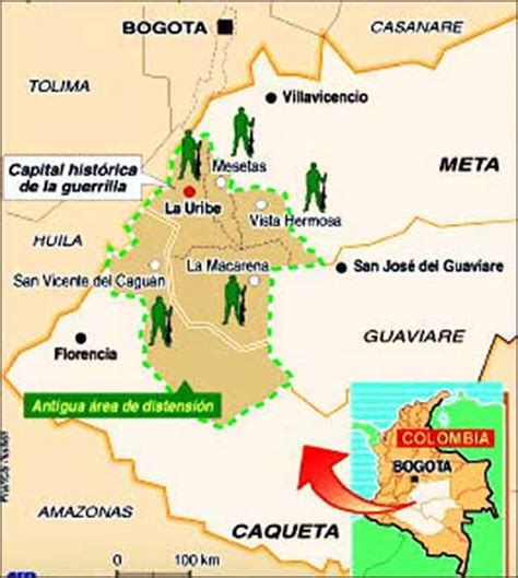 Colombia Guerrilla Maps