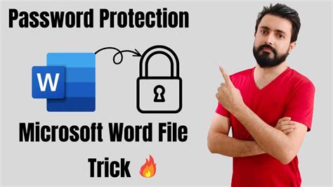 How To Password Protect A Word Document Encrypt Password Protection Confidential File