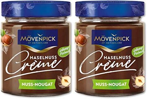 Mövenpick Nuss und Milch Helle Haselnuss Creme Brotaufstrich 300g