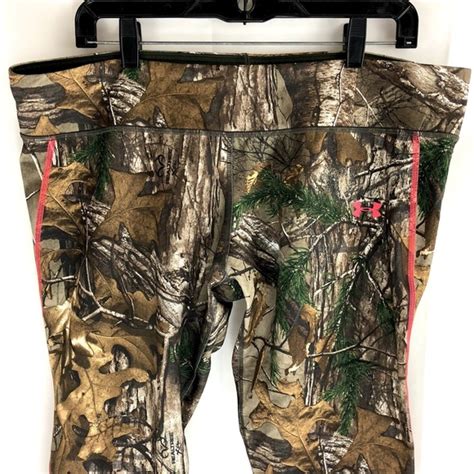 Under Armour Pants And Jumpsuits Under Armour Coldgear Camo Leggings Pants Infrared Poshmark