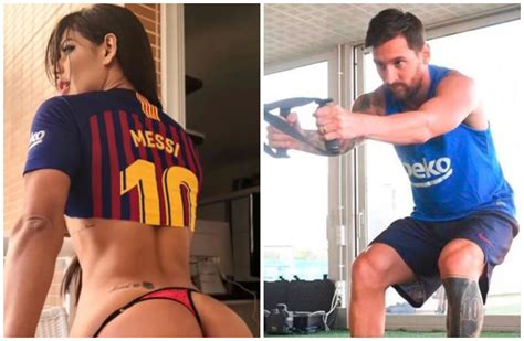 Playsport Femeia refuzată de Leo Messi face spectacol în social media