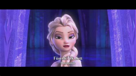 [special For The 10th Anniversary Of Disney S Frozen] Let It Go Multi Language Full Sequence