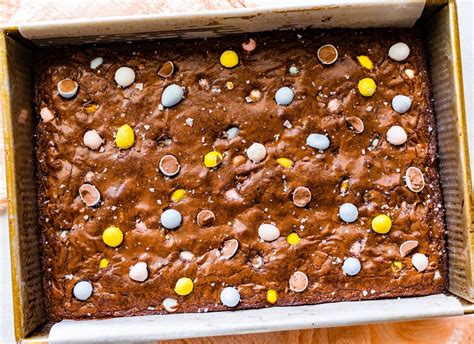 Cadbury Egg Brownies Two Peas And Their Pod