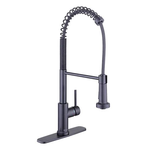 Reviews For Glacier Bay Paulina Single Handle Spring Neck Pull Down