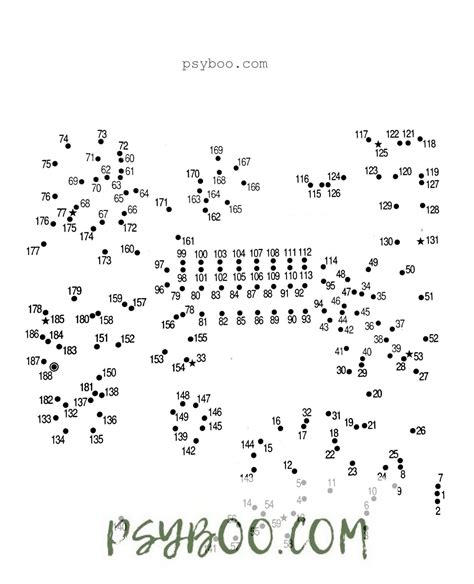 Free Printable Hard Dot To Dot Activity Worksheets 1 200 ⋆ Pdf Download Coloring Nation