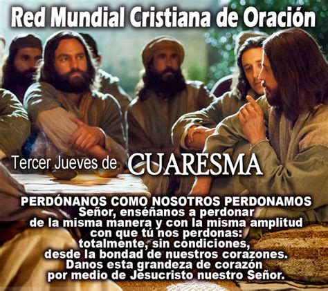 Tercer Jueves de Cuaresma Red Mundial Cristiana de Oración RMCO