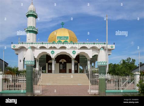 The Masjid Al Ehsan Mosque In Cham Minority Village Chau Giang