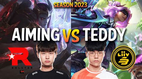 Kt Aiming Vs Lsb Teddy Aiming Aphelios Vs Teddy Zeri Adc Kr Ranked