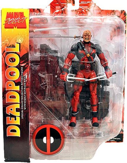 Marvel Marvel Select Deadpool 7 Action Figure Unmasked Diamond Select