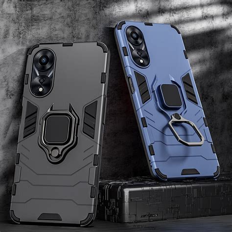 Armor Case For Oppo A A A G Ring Holder Kickstand Shockproof