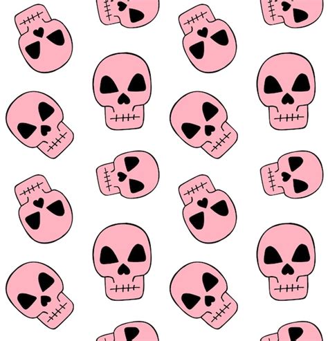 Premium Vector Vector Seamless Pattern Of Hand Drawn Human Skull