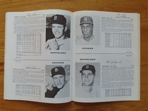 1965 Red Sox U Yearbook Tony Conigliaro Carl Yastrzemski Jim Lonborg