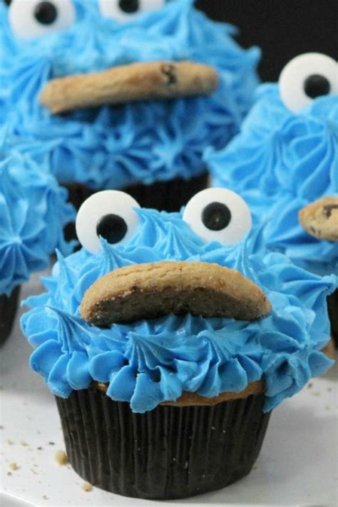 Cookie Monster Cupcakes Spaceships And Laser Beams